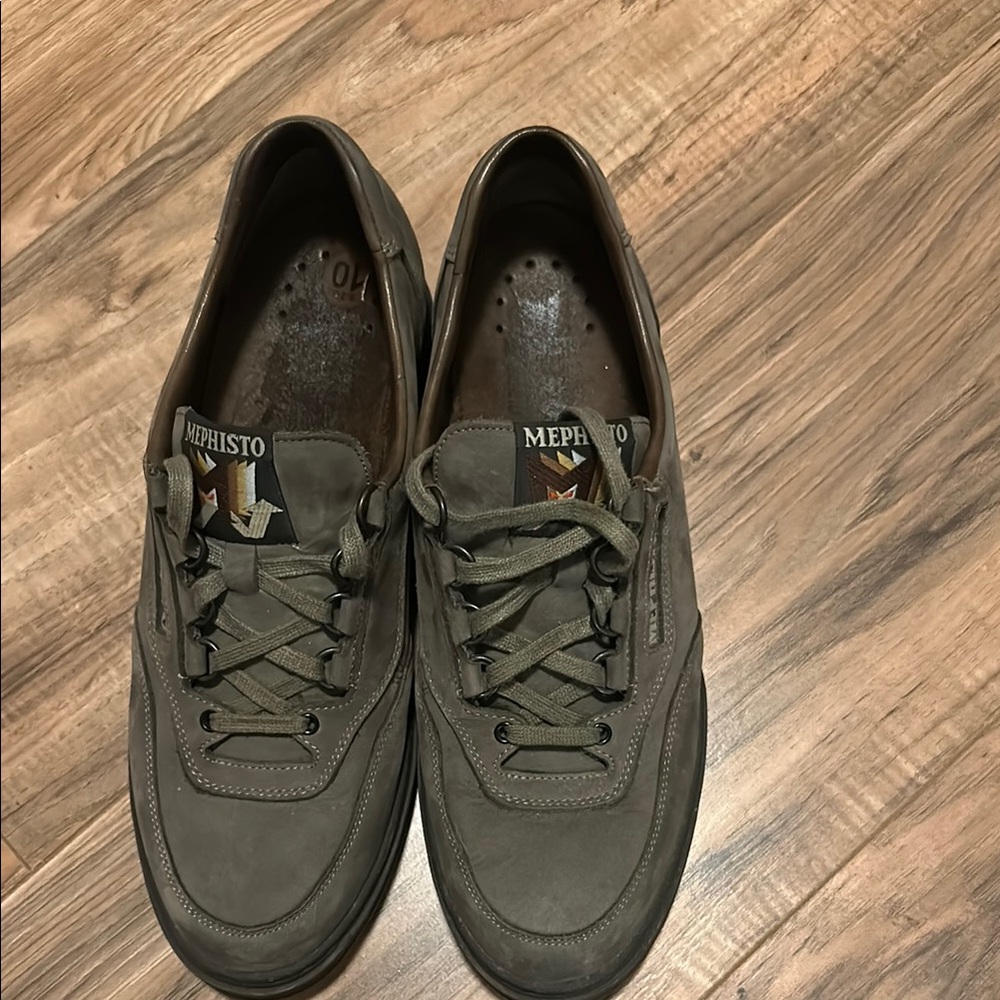 (WS1) Mephisto women’s brown/taupe Shoes - Picture 3 of 6